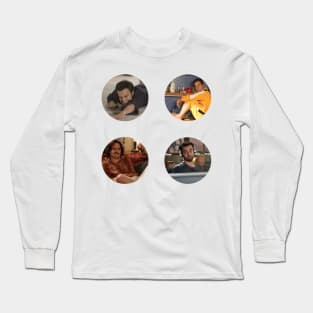 Nick Miller Sticker Pack Long Sleeve T-Shirt